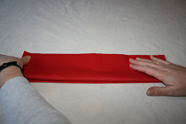 Pliage serviette eventail