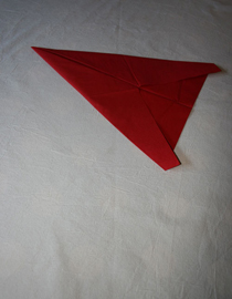 Pliage serviette le paon